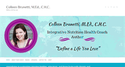 Desktop Screenshot of colleenbrunetti.com